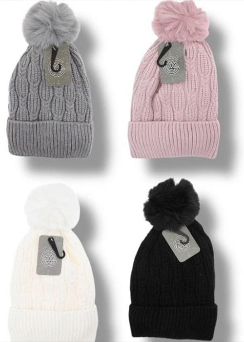 Gorro tejido para invierno