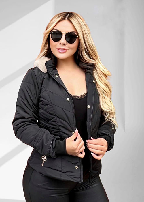 Chaqueta Mujer con capucha variedad de colores