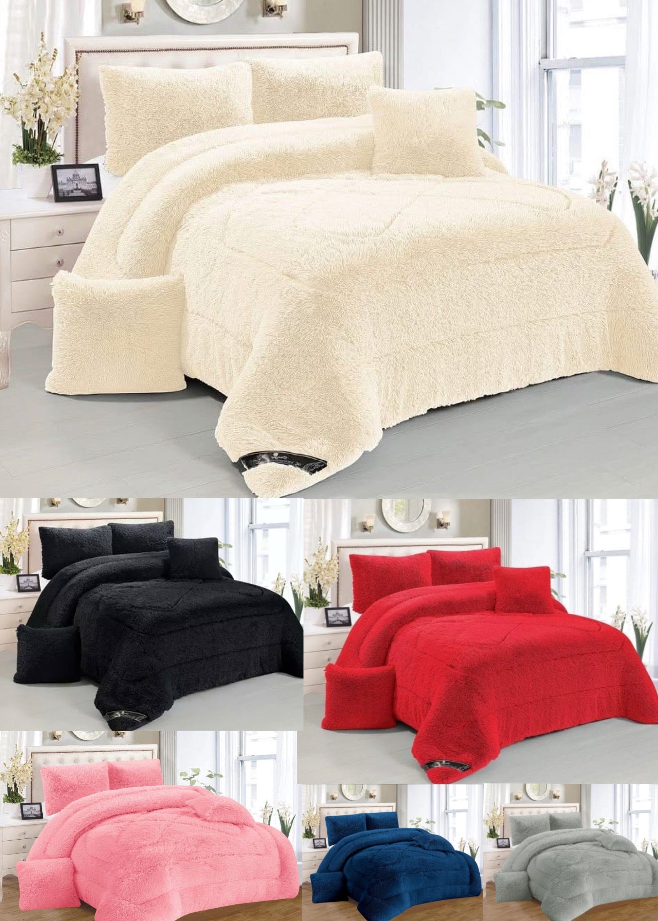 Edredón Sherpa Ultra Suave